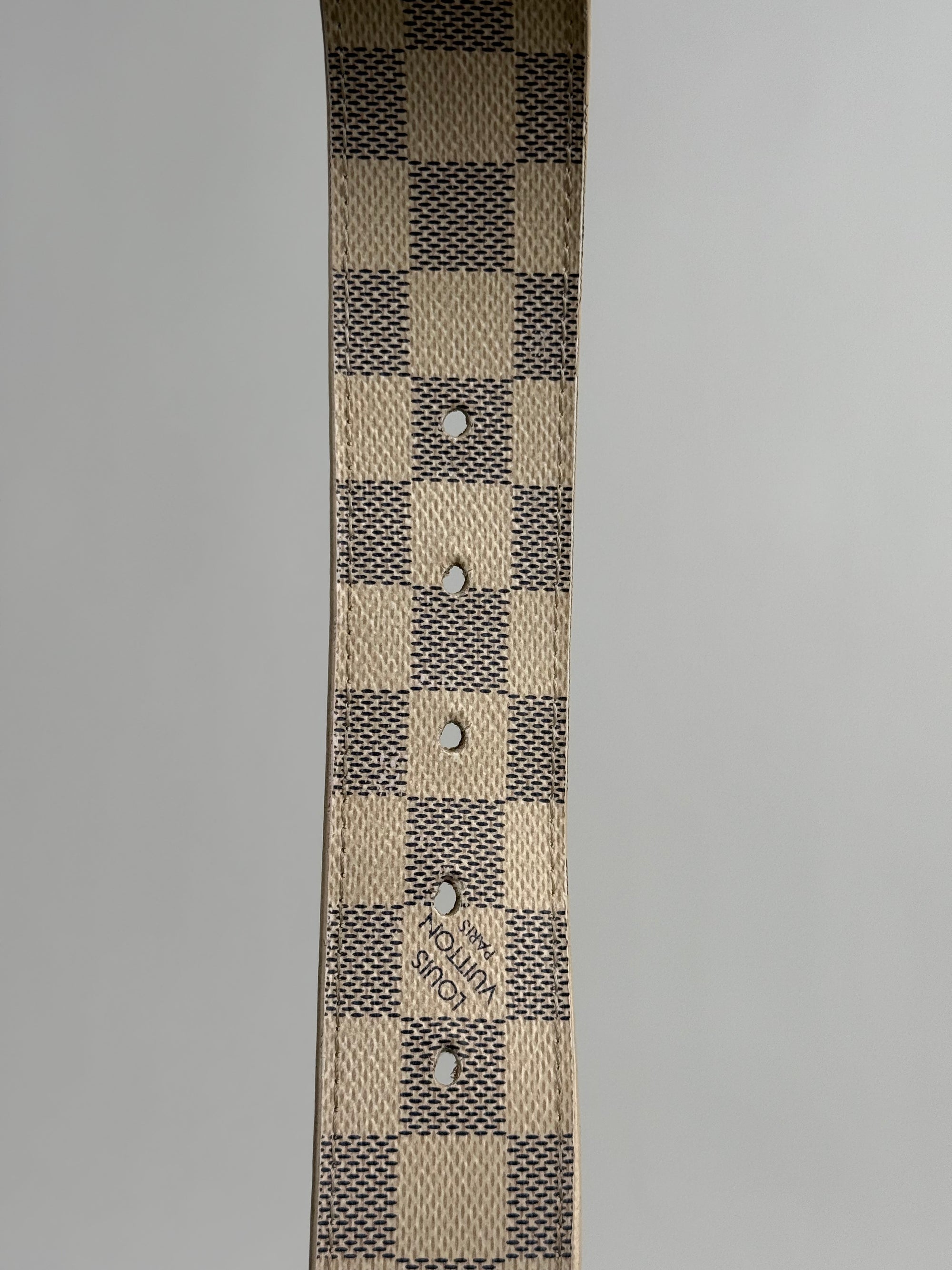 Cintura Louis Vuitton Bianca 90