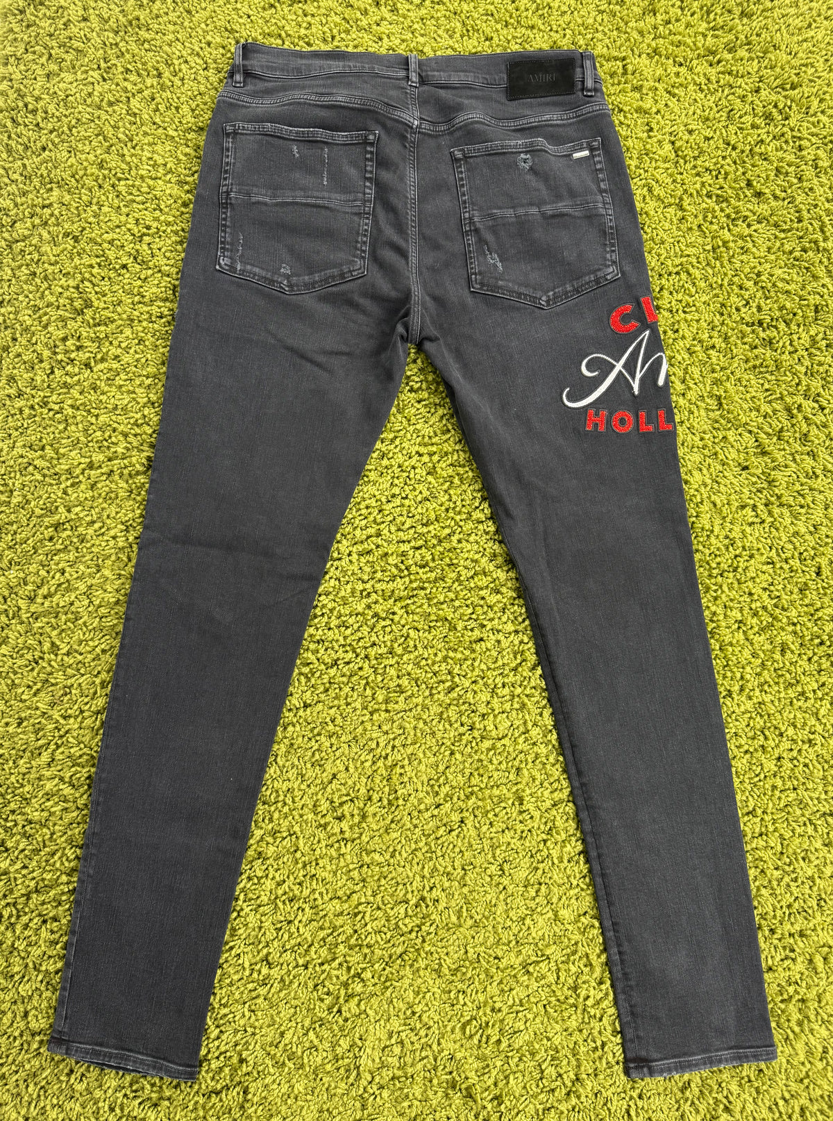 Jeans Amiri Hollywood Club Nero 38