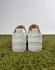 Christian Louboutin Spikes Bianco 43