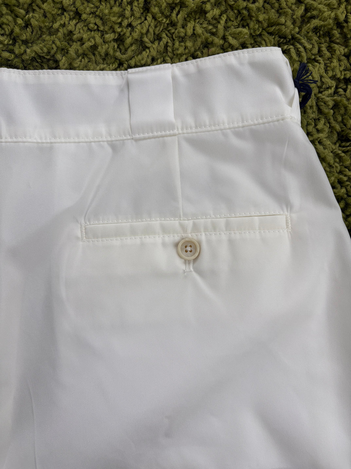 Pantaloncino Prada Bianco in Nylon 48