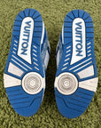 Louis Vuitton Trainer Denim Blu 8.5