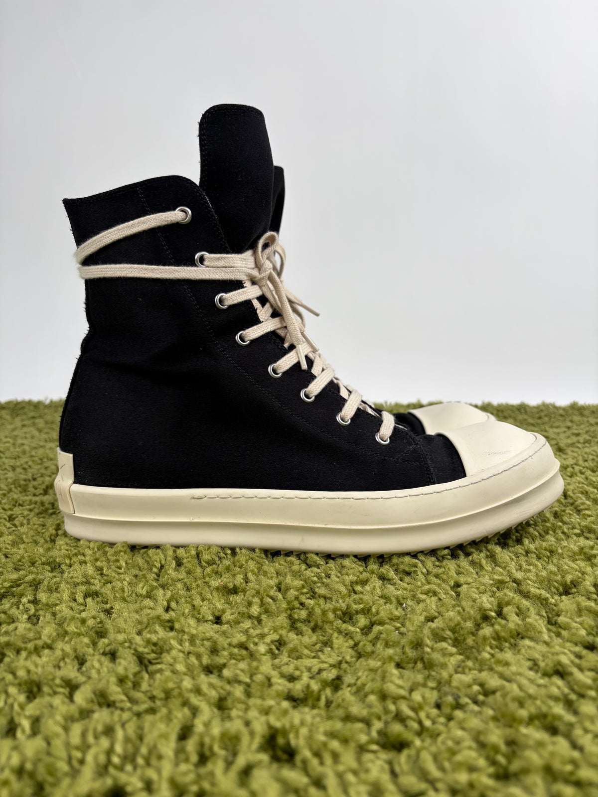 Rick Owens Ramones High DRKSHDW 44 Nera