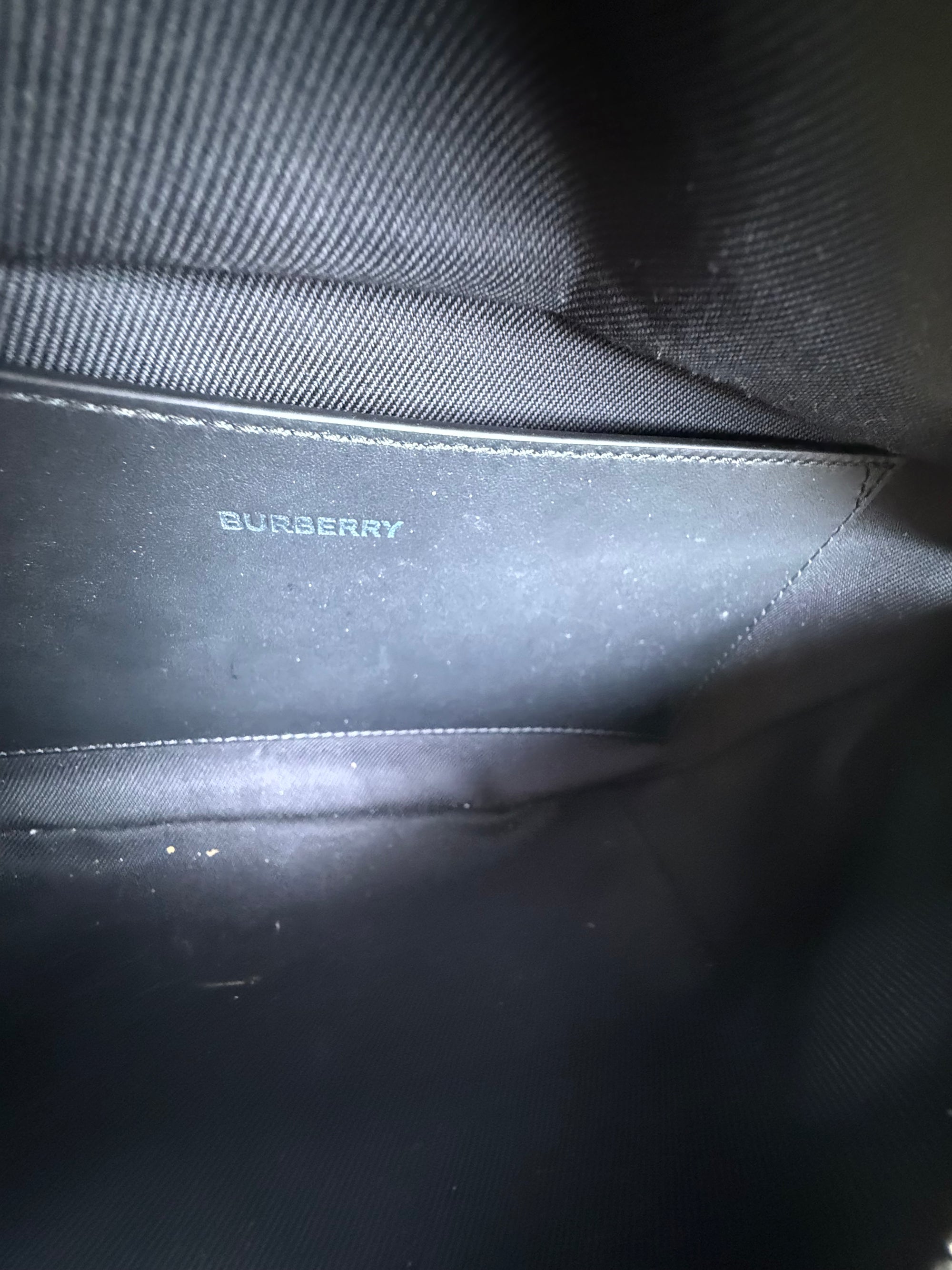 Marsupio Sonny Canvas Check Burberry Marrone