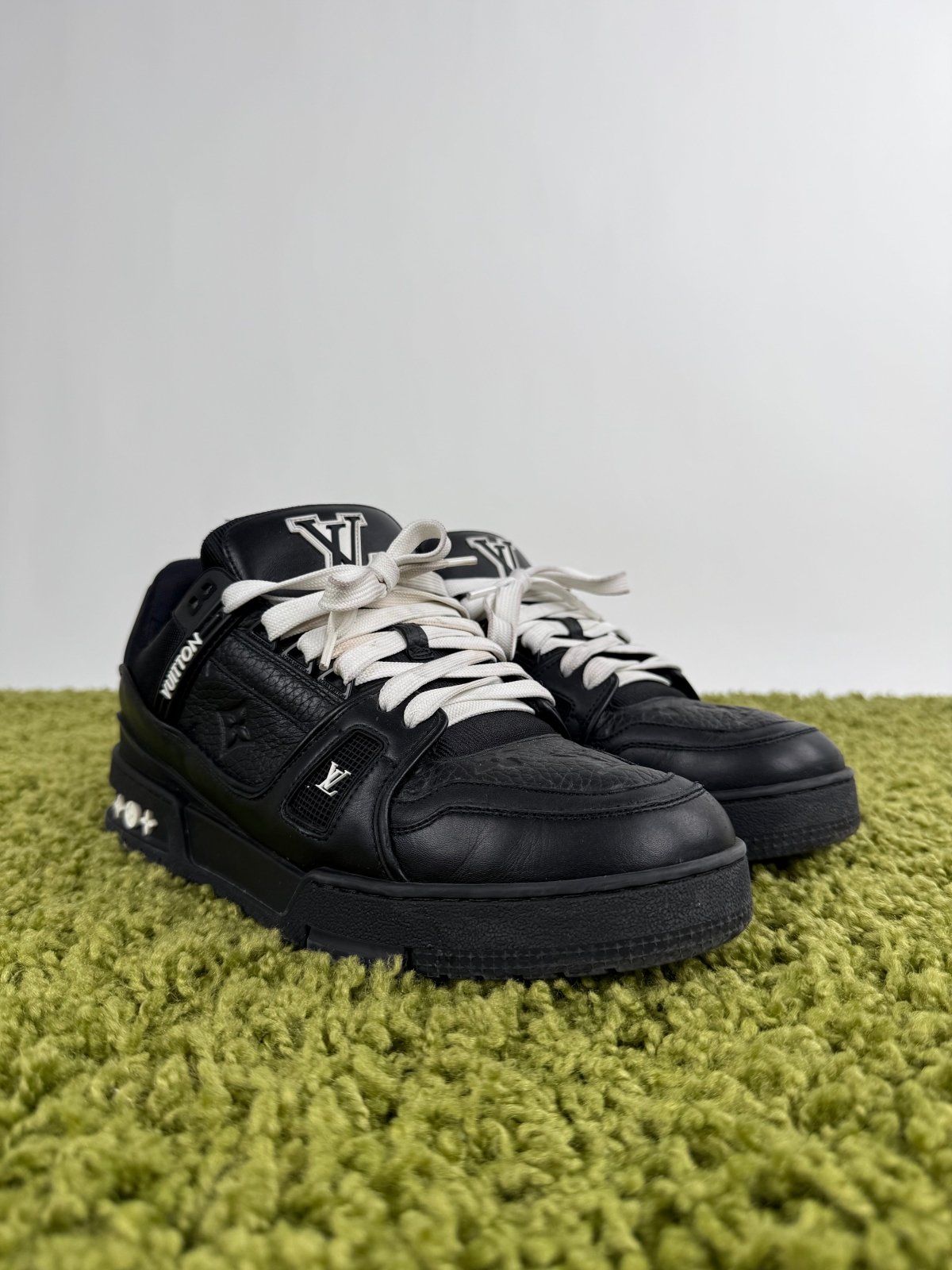 Louis Vuitton Trainer Nere 7 - Second Hand Di Fiore