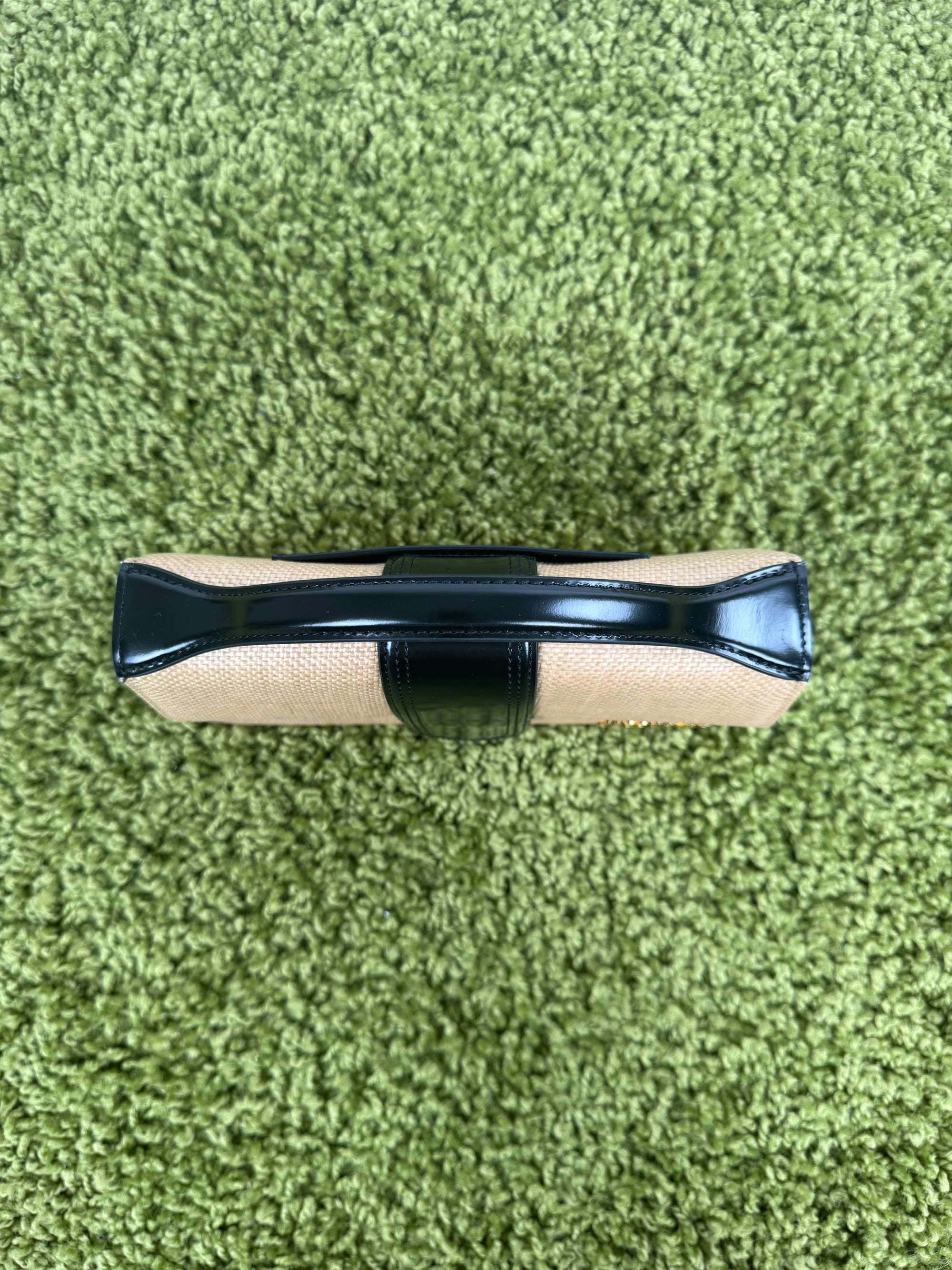 Jacquemus La grande Bambino in tela marrone e nero
