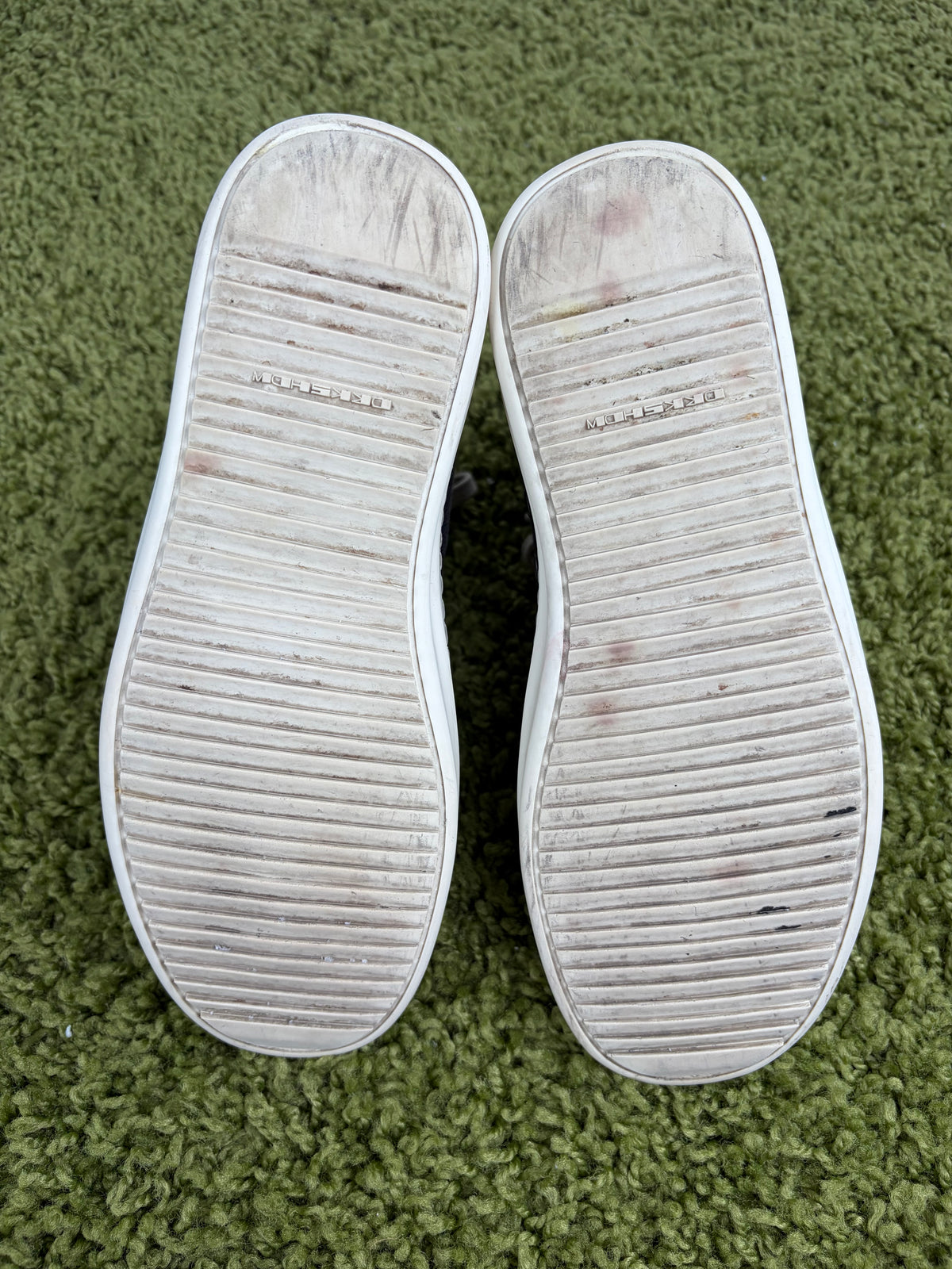 Rick Owens Ramones High DRKSHDW Grigio Scuro 39