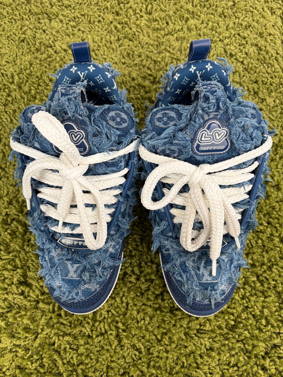 Louis Vuitton Skate Denim Blu 8 - Second Hand Di Fiore