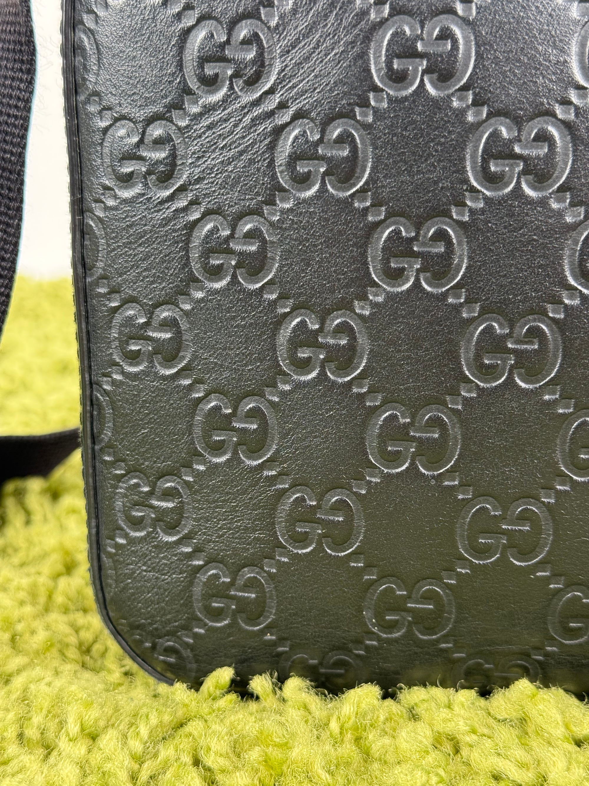 Borsello Gucci in Pelle Nera