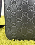 Borsello Gucci in Pelle Nera