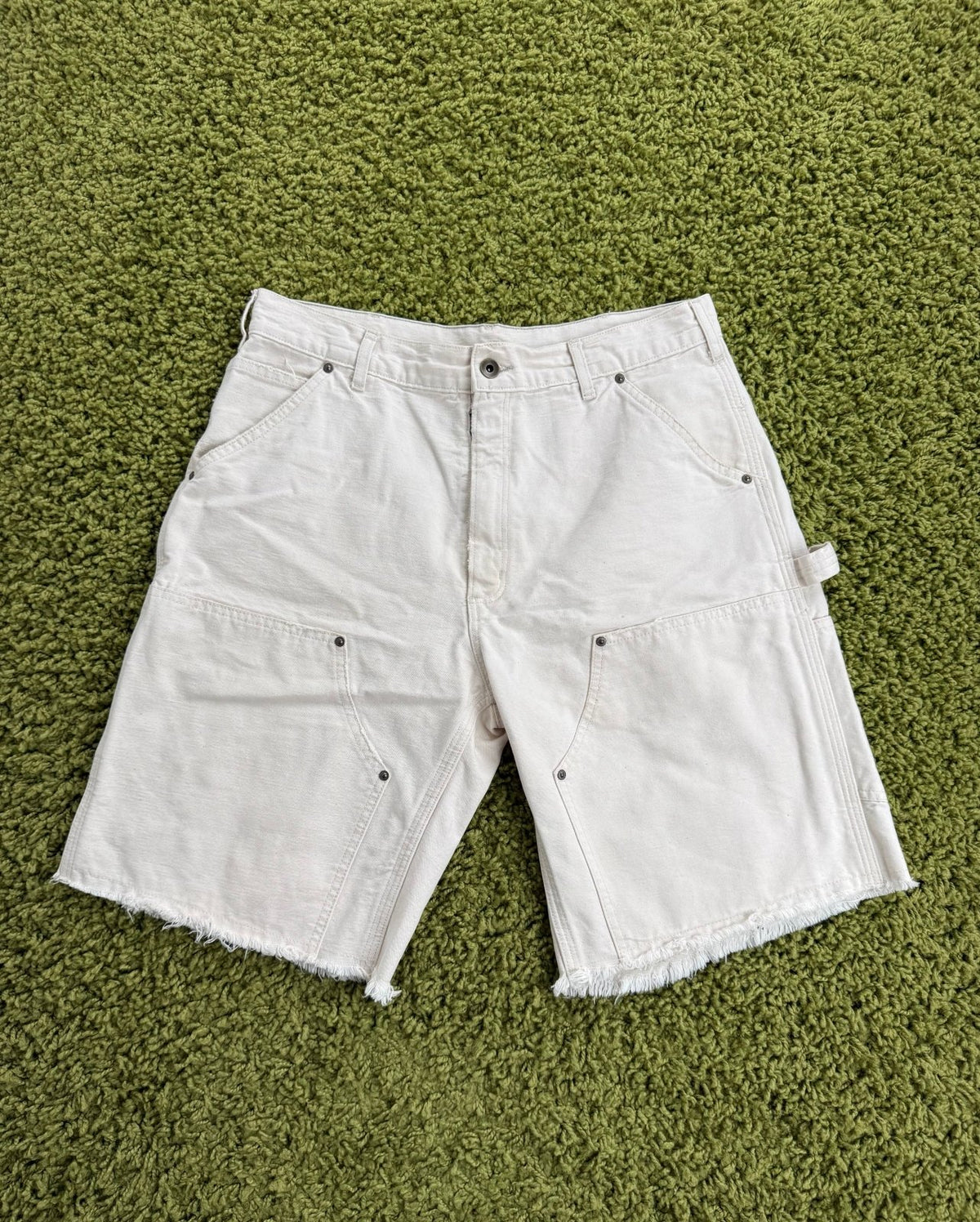Pantaloncino Carpenter Maison Margiela Bianco 31 - Second Hand Di Fiore