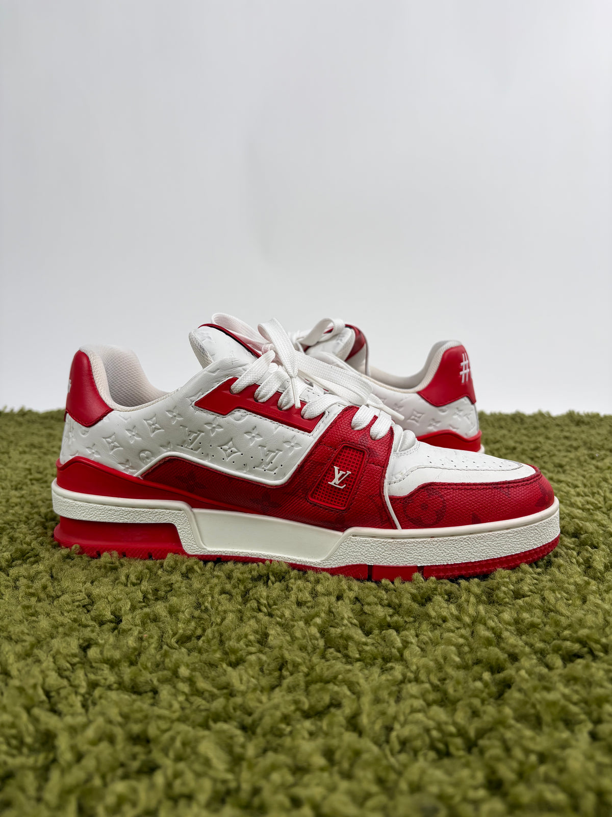 Louis Vuitton Trainer Rosso 6