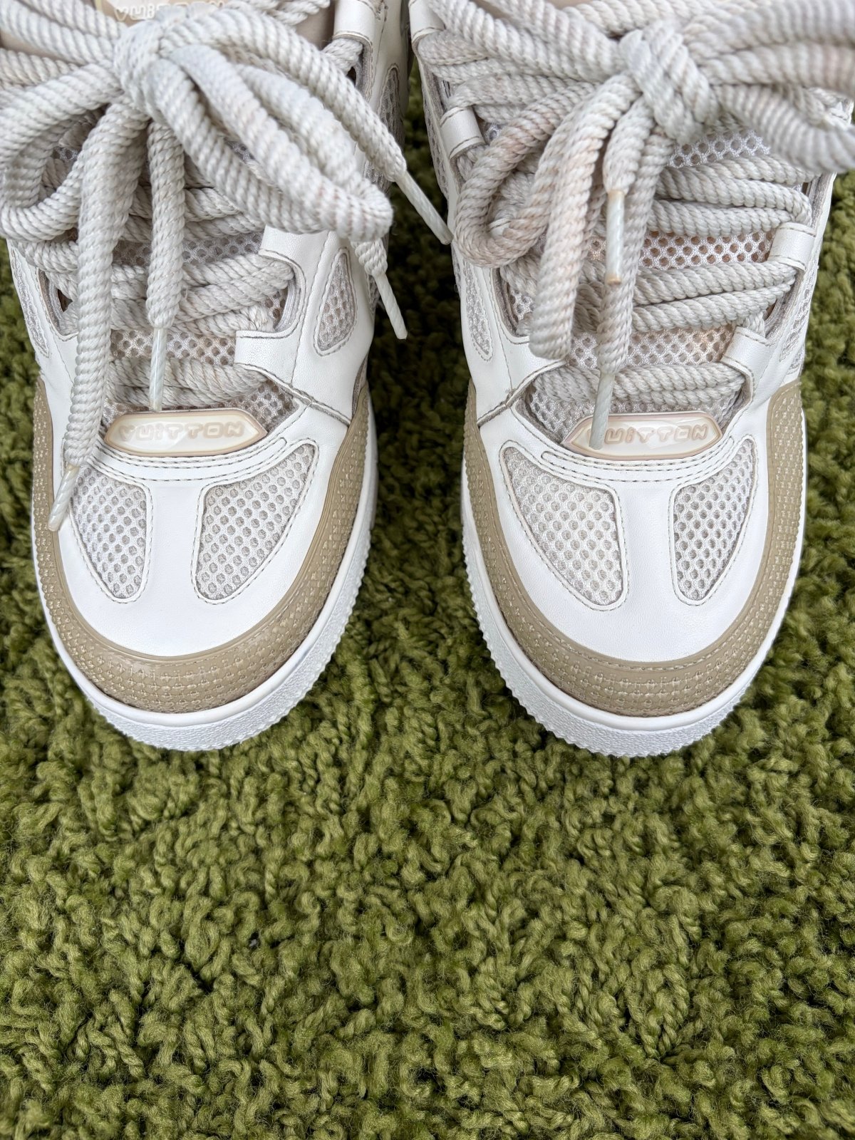 Louis Vuitton Skate Beige 7.5 - Second Hand Di Fiore