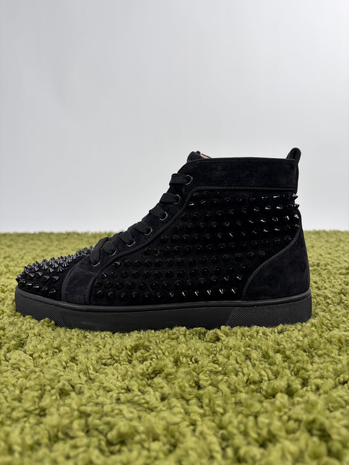Christian Louboutin Spikes High Nero 41