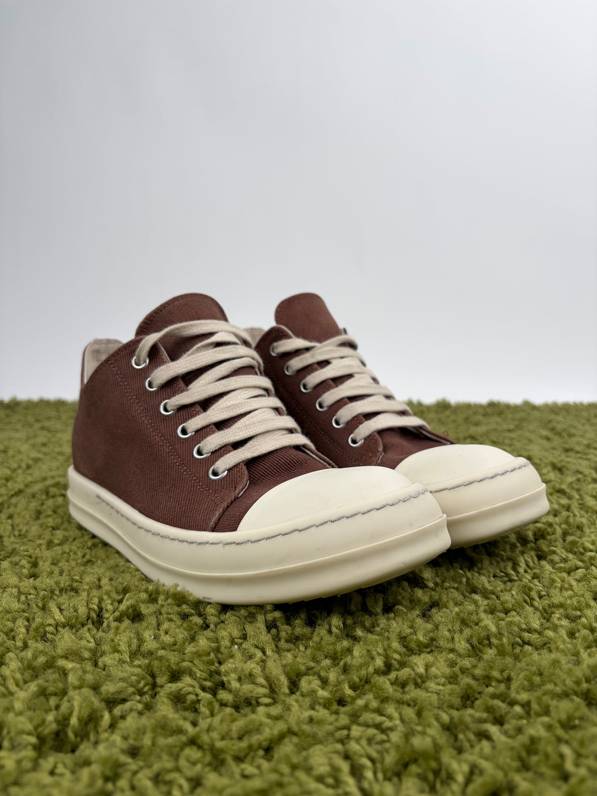 Rick Owens Ramones Low Marrone 37