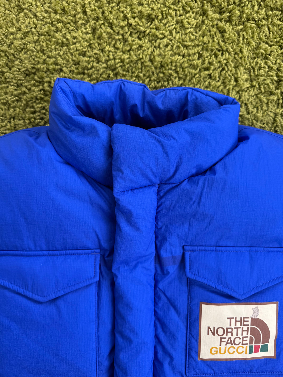 Smanicato The North Face X Gucci Blu L