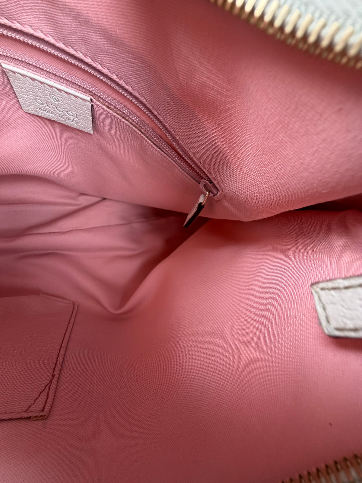 Borsa Gucci Abbey D-Ring Hobo Rosa