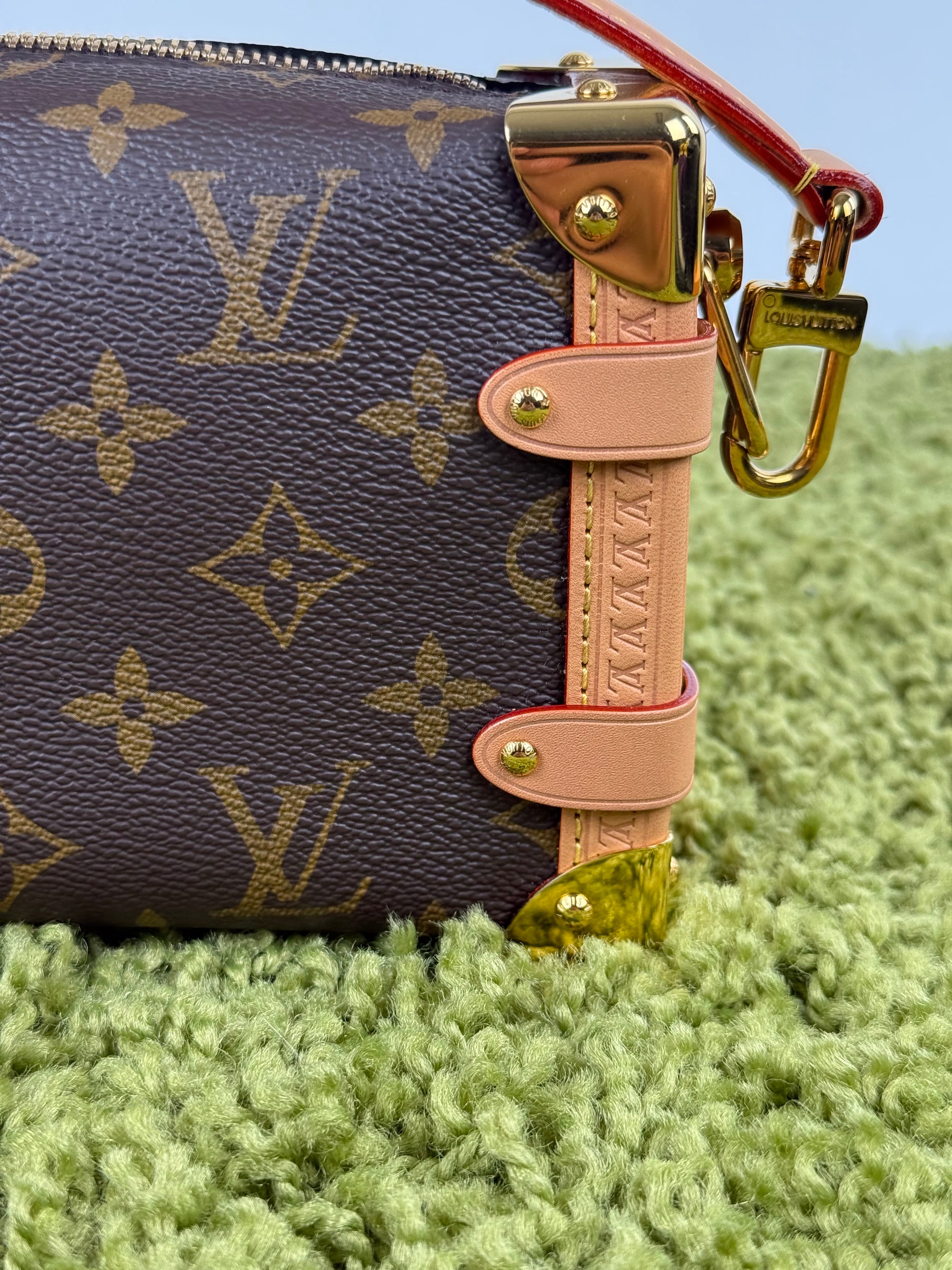 Borsa Side Trunk Louis Vuitton Marrone