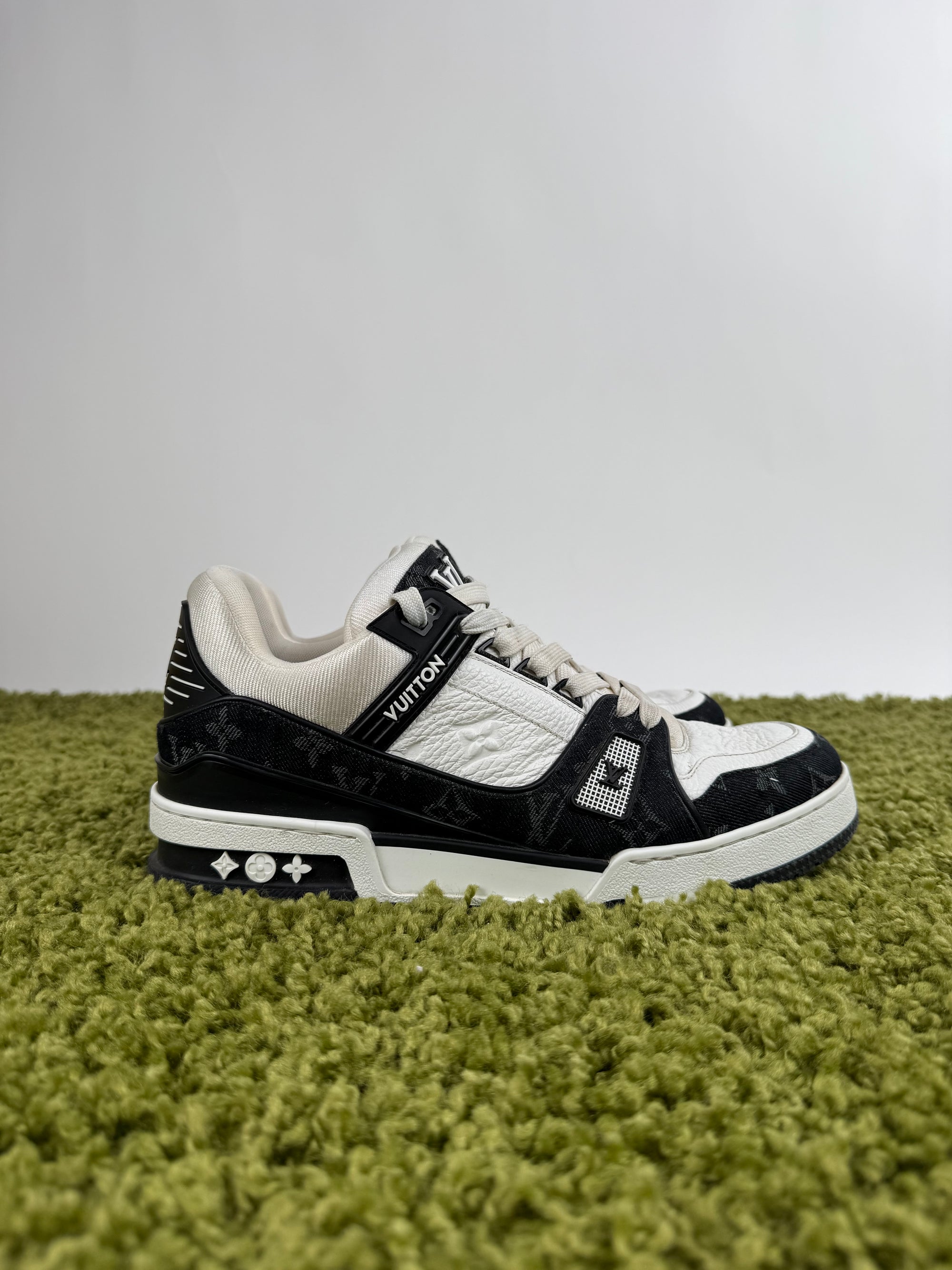 Louis Vuitton Trainer in denim Nera 8
