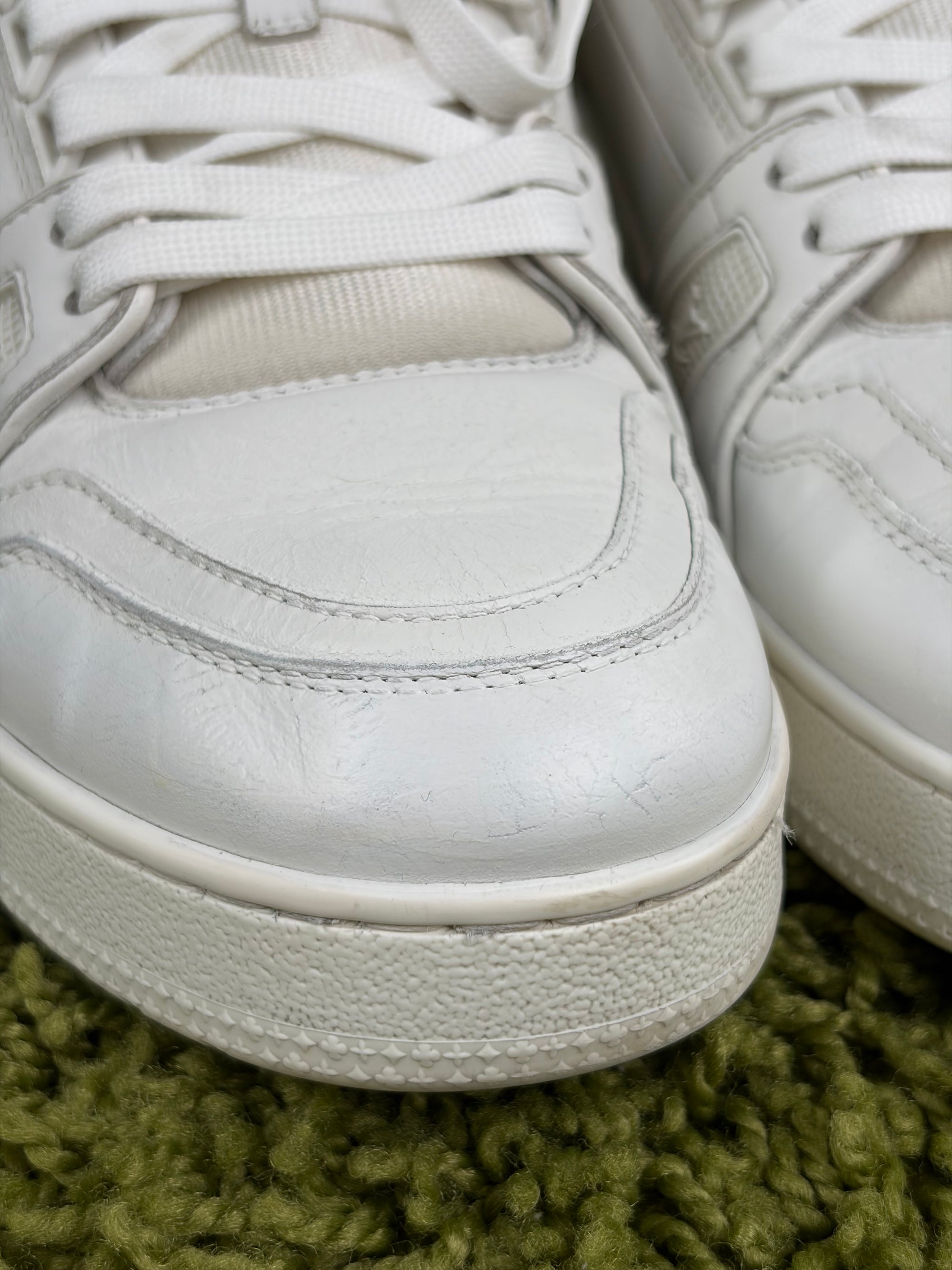 Louis vuitton trainer Size 8=42 calza 43 bianca