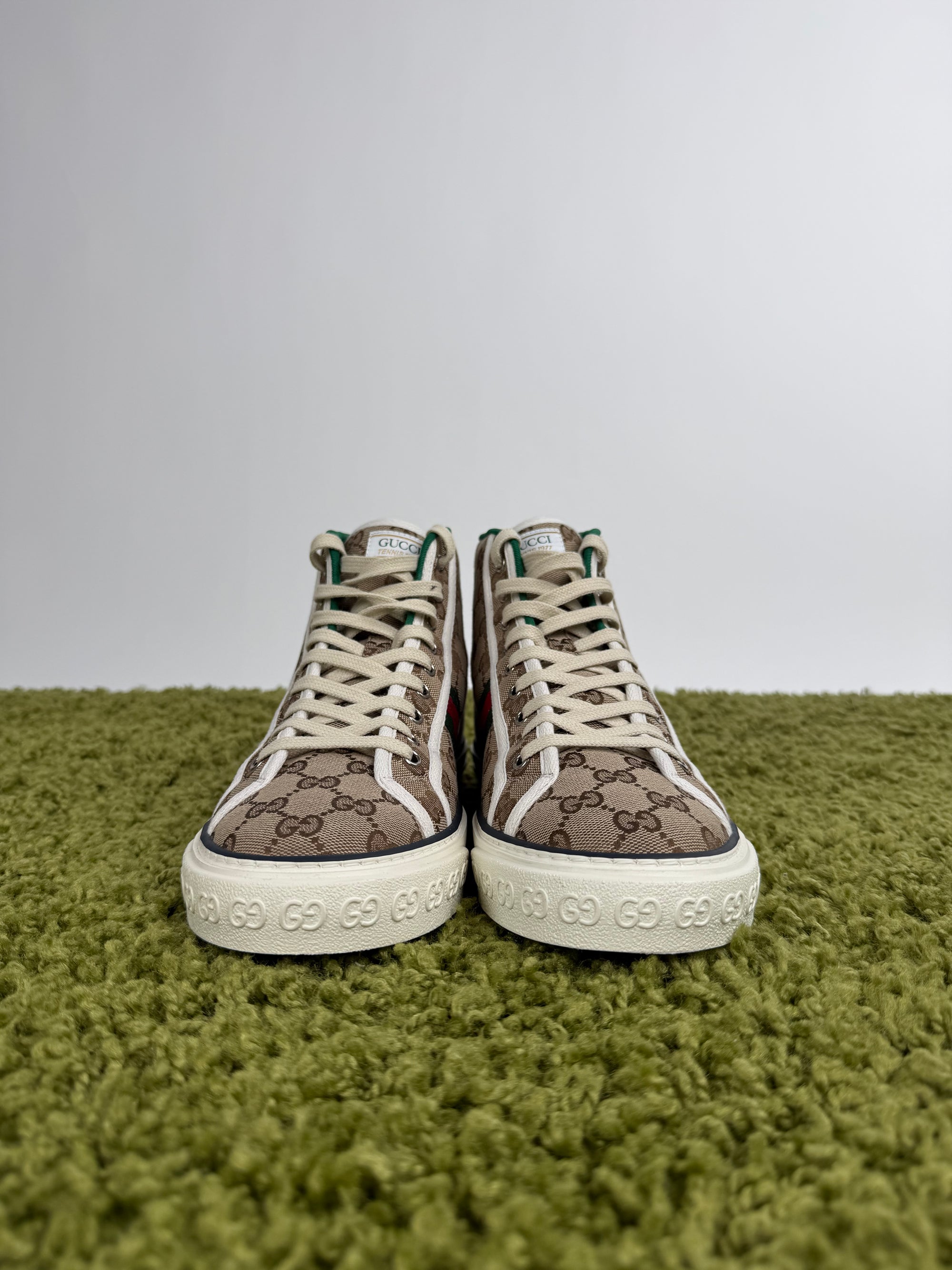 Gucci Tennis Alta Beige 9+