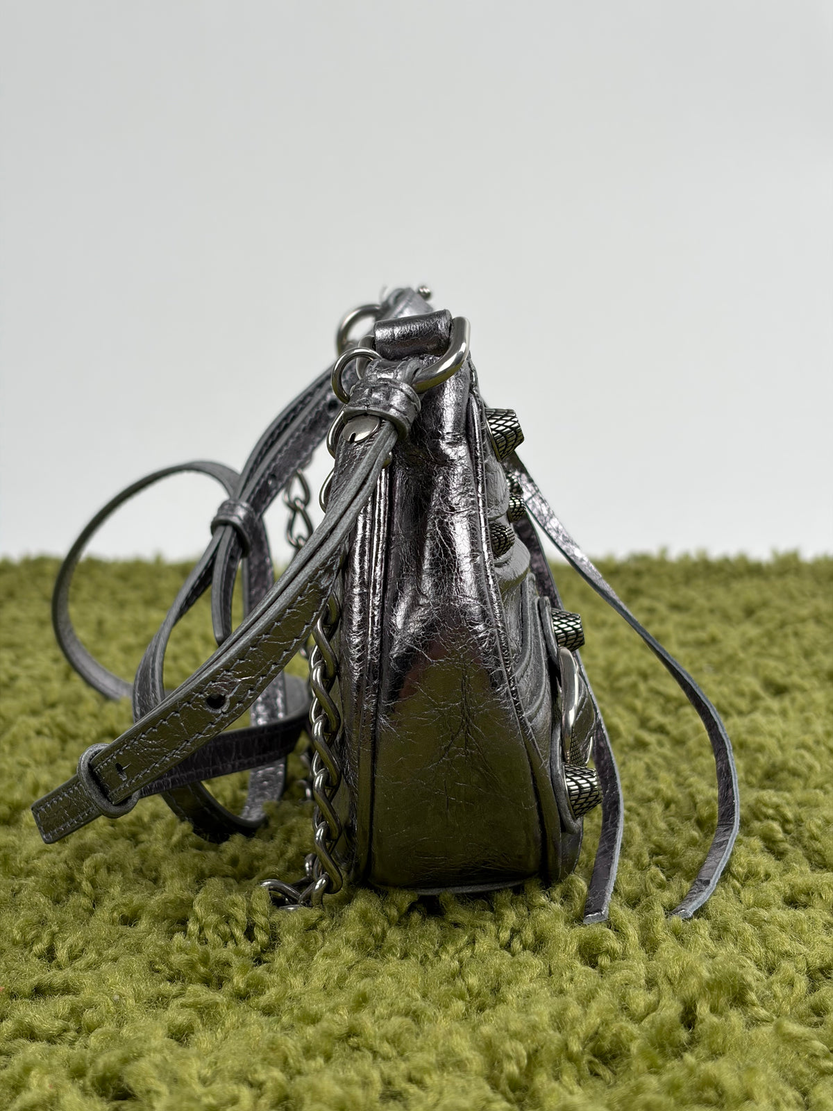 Borsa a tracolla Balenciaga Le Cagole XS