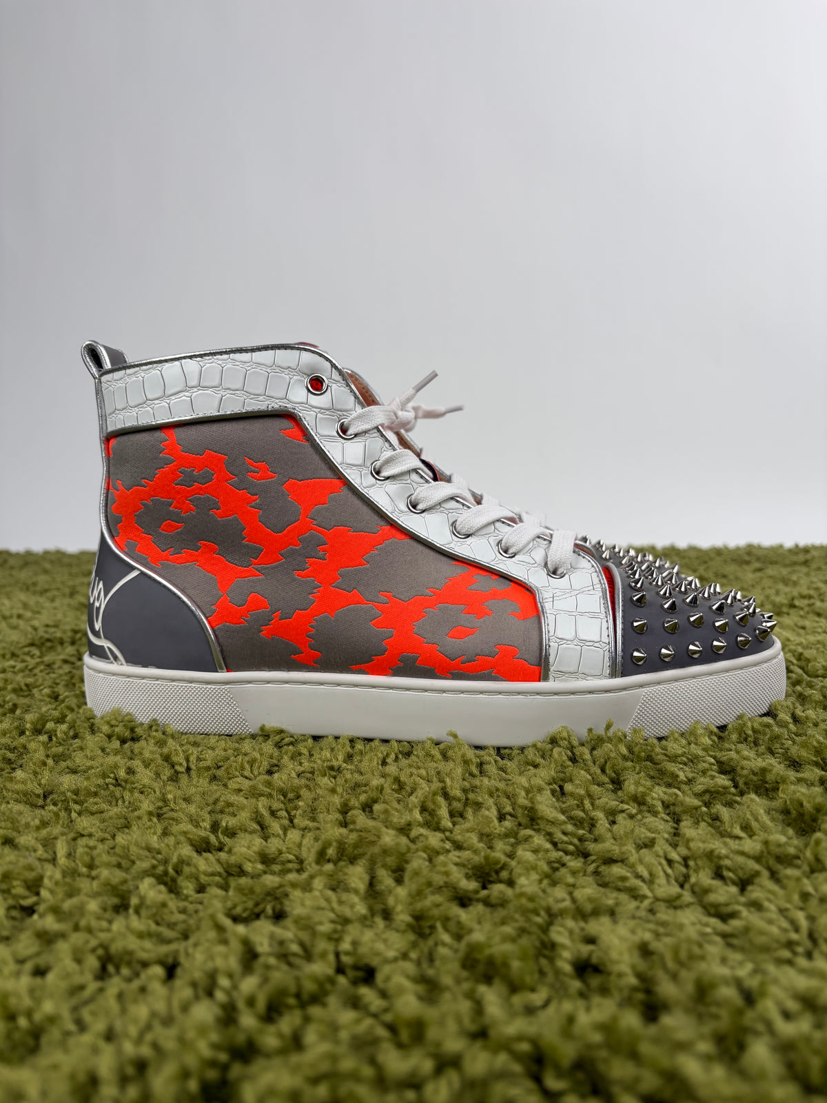 Christian Louboutin Spikes High Bianca Multicolor 44.5