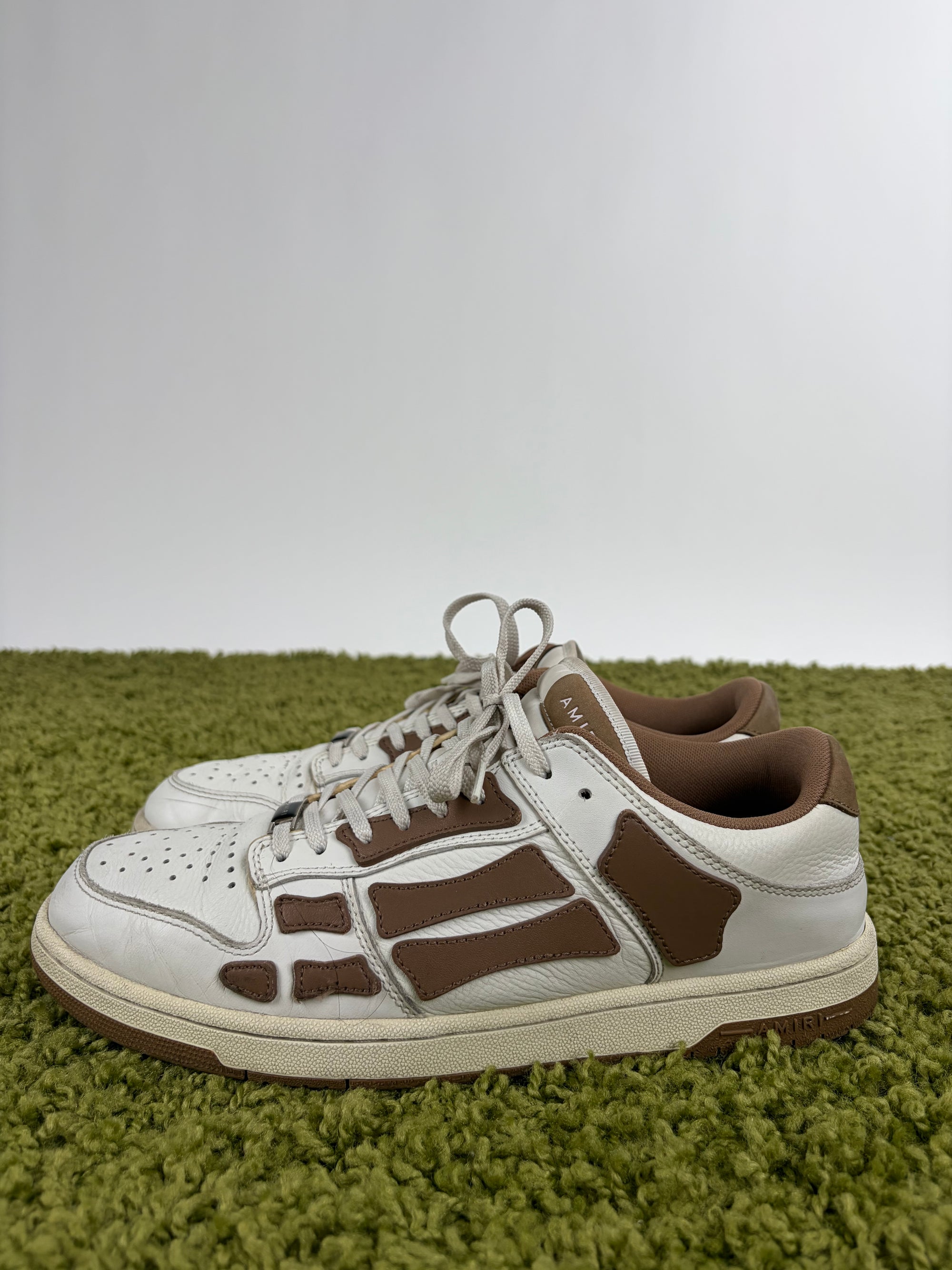 Amiri skeleton Size 45 bianche e marroni