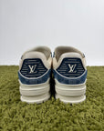 Louis Vuitton Trainer Denim Blu 6.5