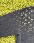 Maglione Louis Vuitton Monogram Gradient Nero S