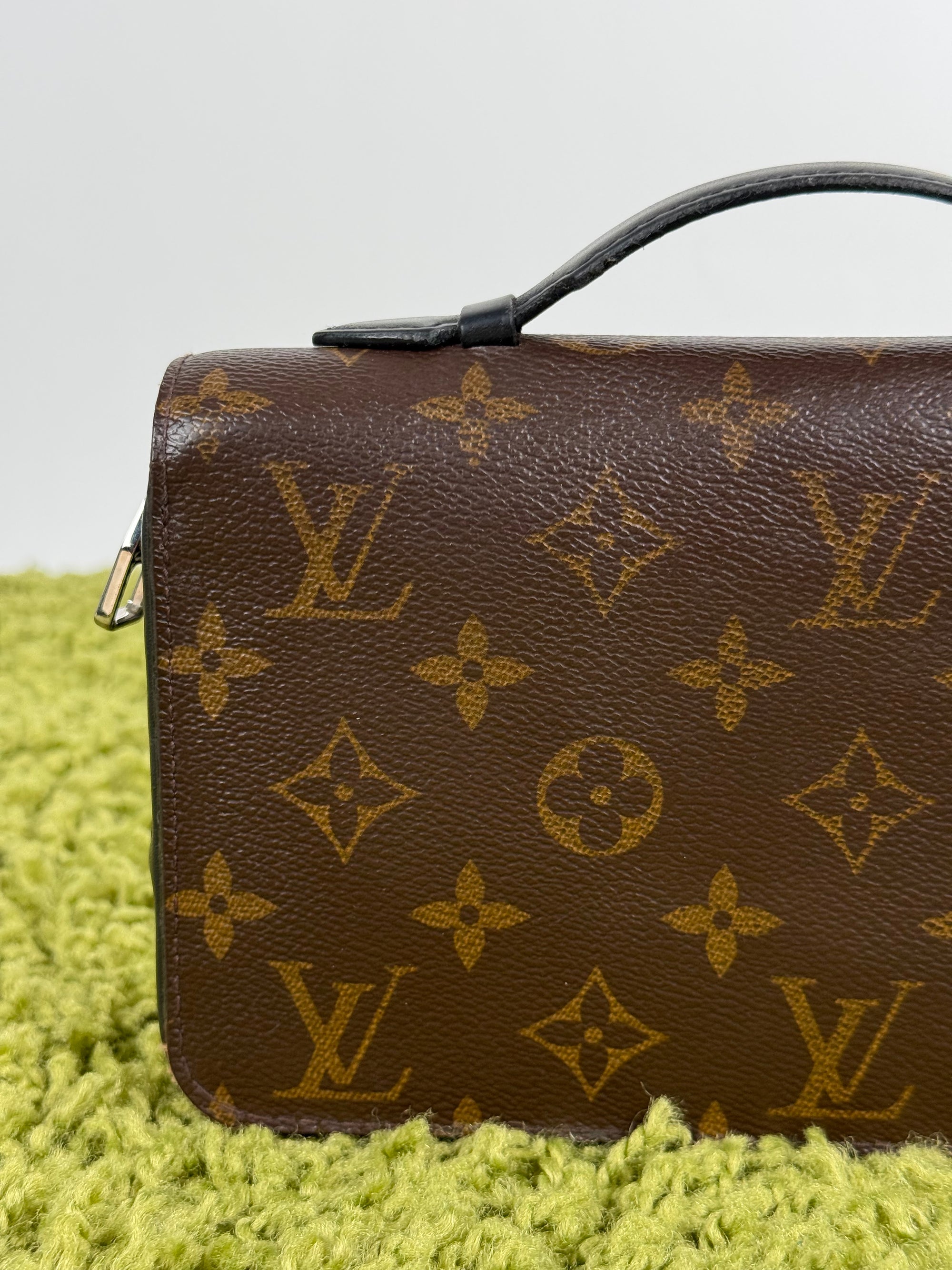 Portafoglio Monogram Macassar Zippy XL Louis Vuitton Monogram Marrone