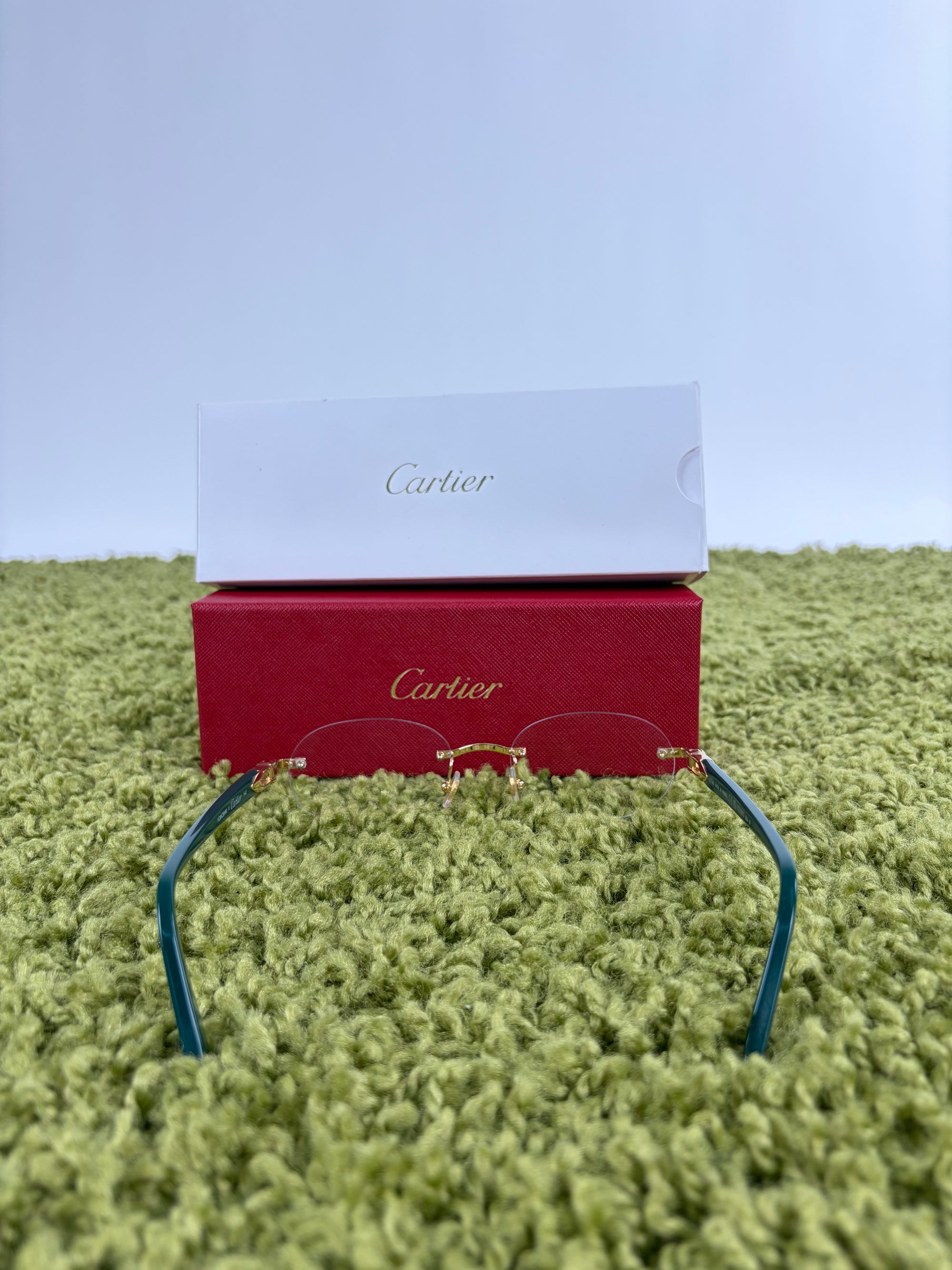 Occhiali Cartier CT0287O 009 M verdi