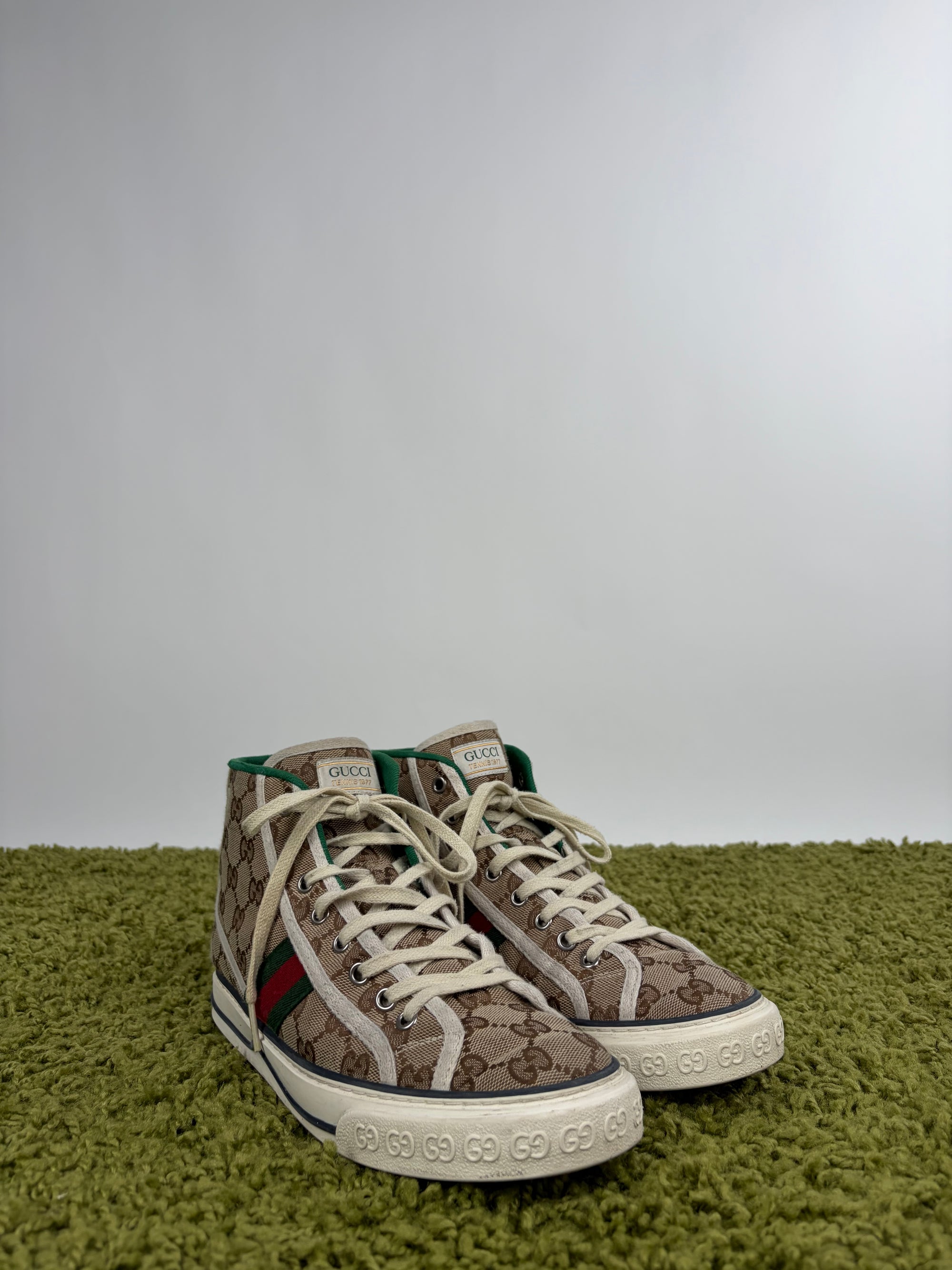 Gucci Tennis Size 39.5 marroni e bianche