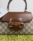 Borsa Horsebit 1955 Gucci Beige