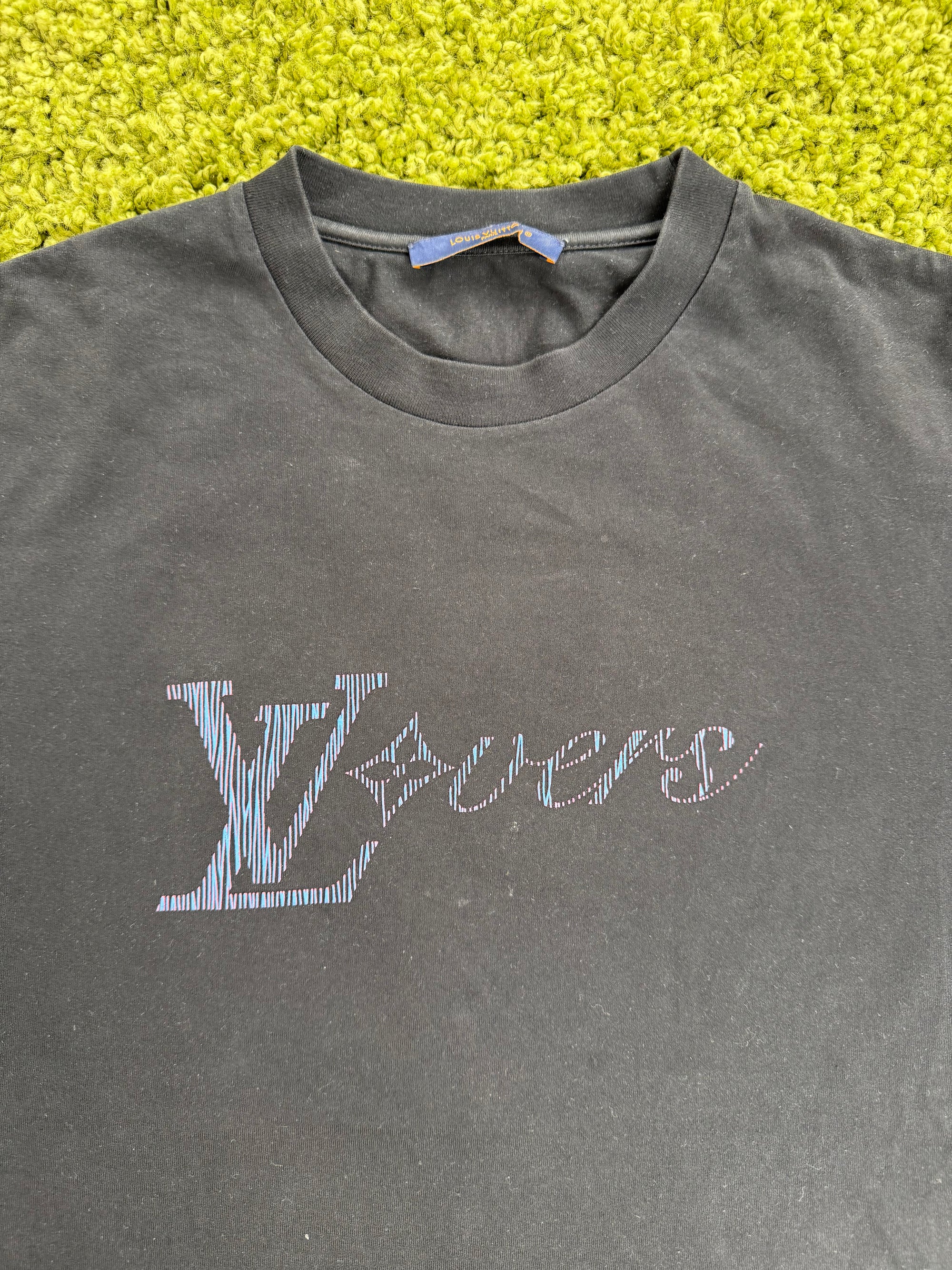 T-Shirt Louis Vuitton Lovers Nera L