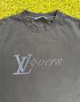 T-Shirt Louis Vuitton Lovers Nera L