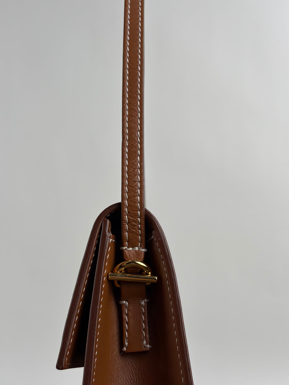 Borsa Jacquemus Le Bambino Long Marrone