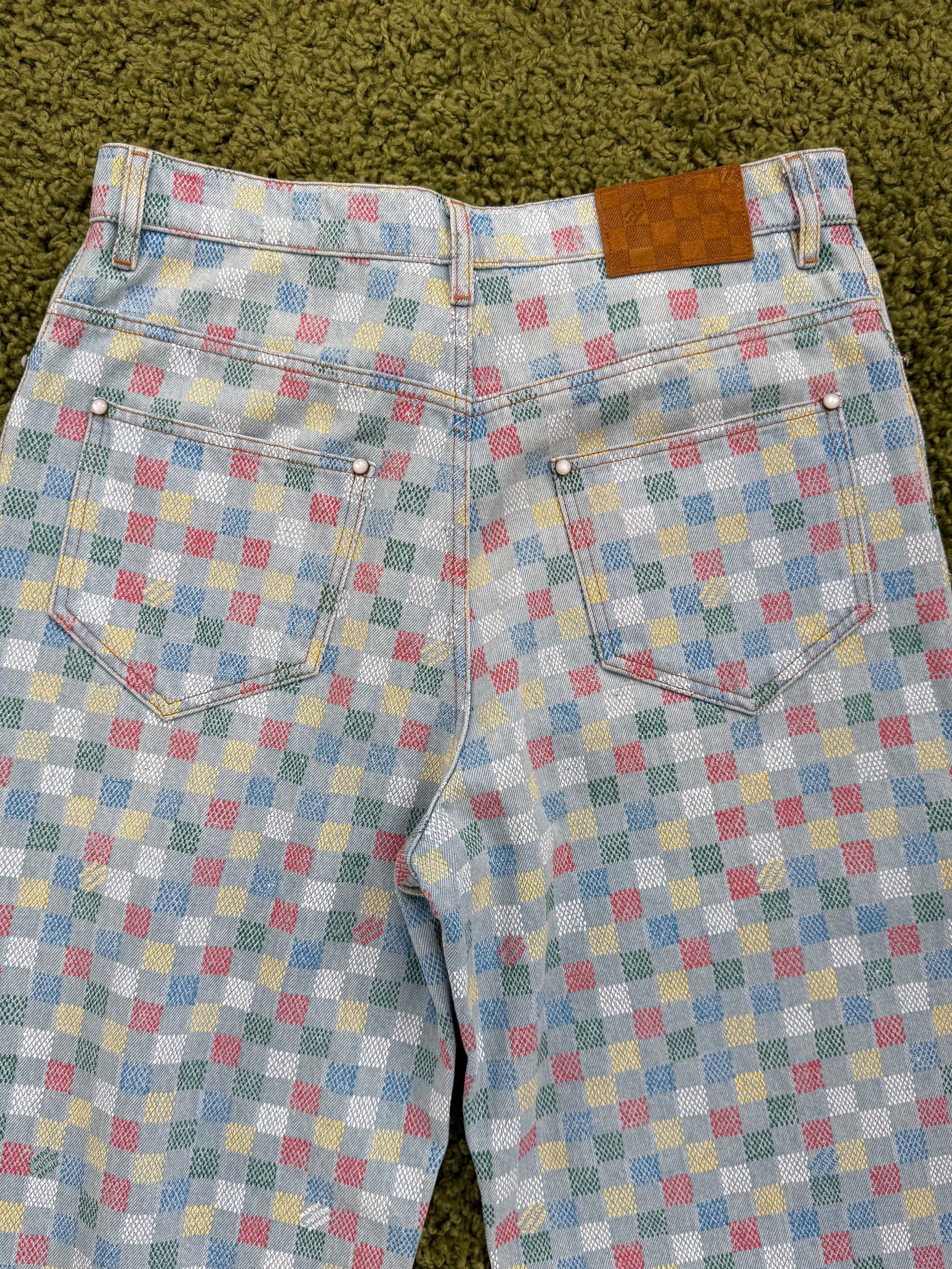 Completo Louis Vuitton in denim Giacca L Jeans S/M