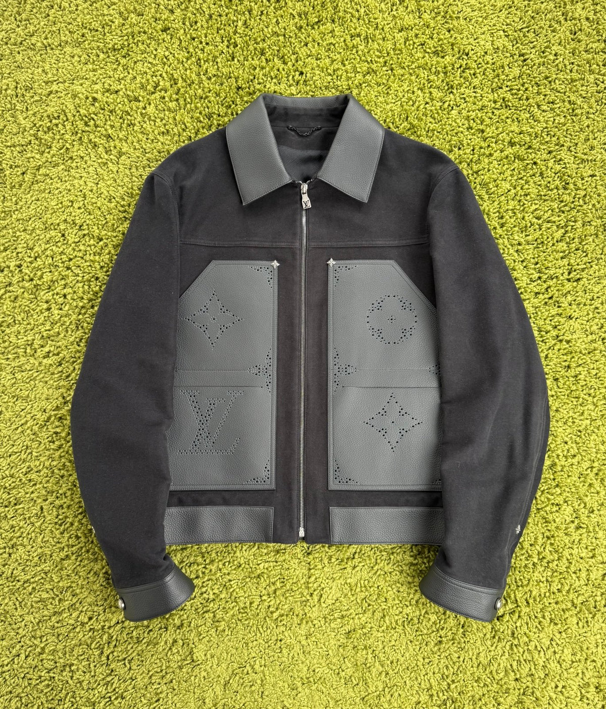 Giacca Workwear Monogram Louis Vuitton Nera 56 - Second Hand Di Fiore