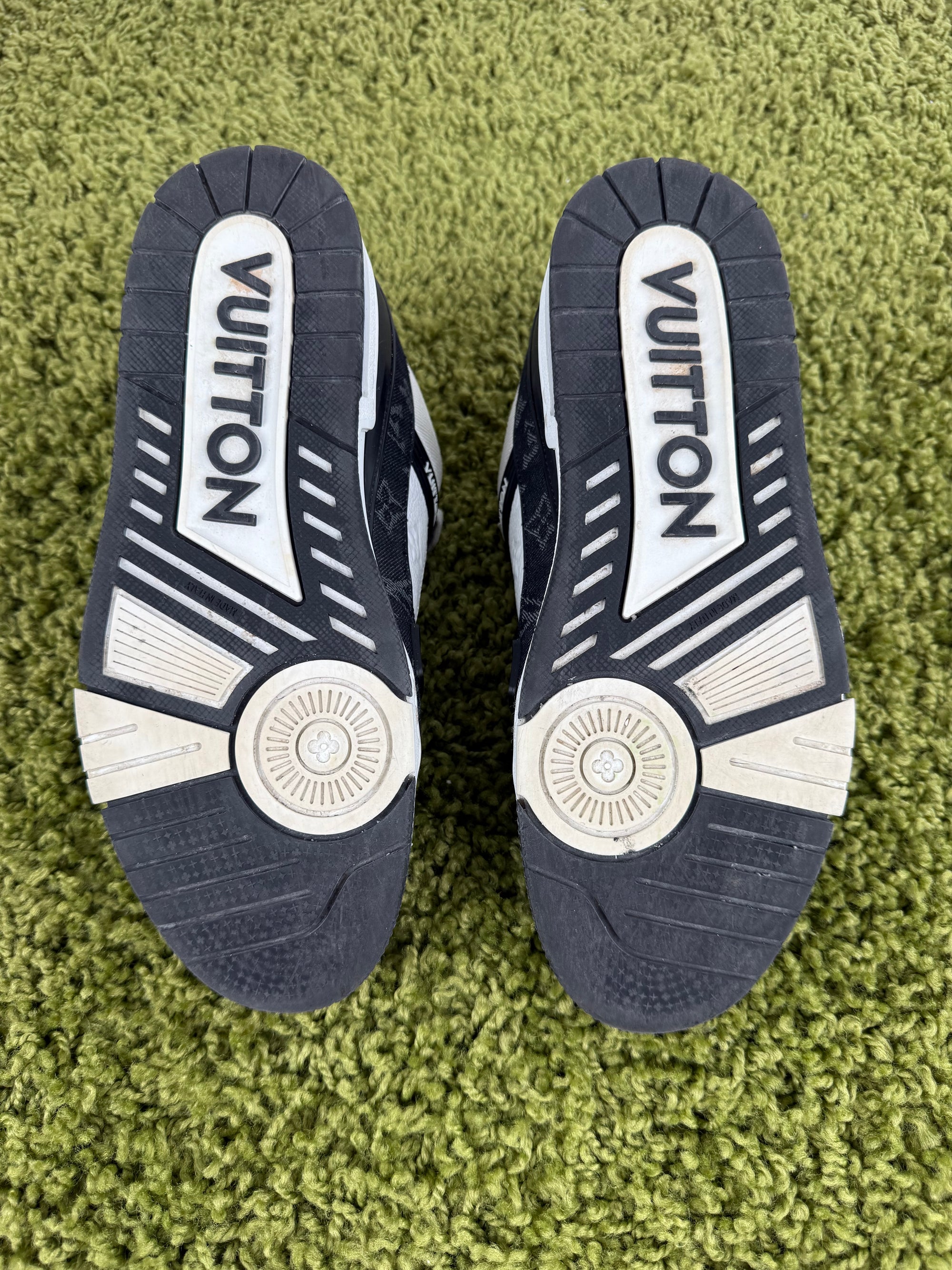 Louis Vuitton Trainer in denim Nera 8