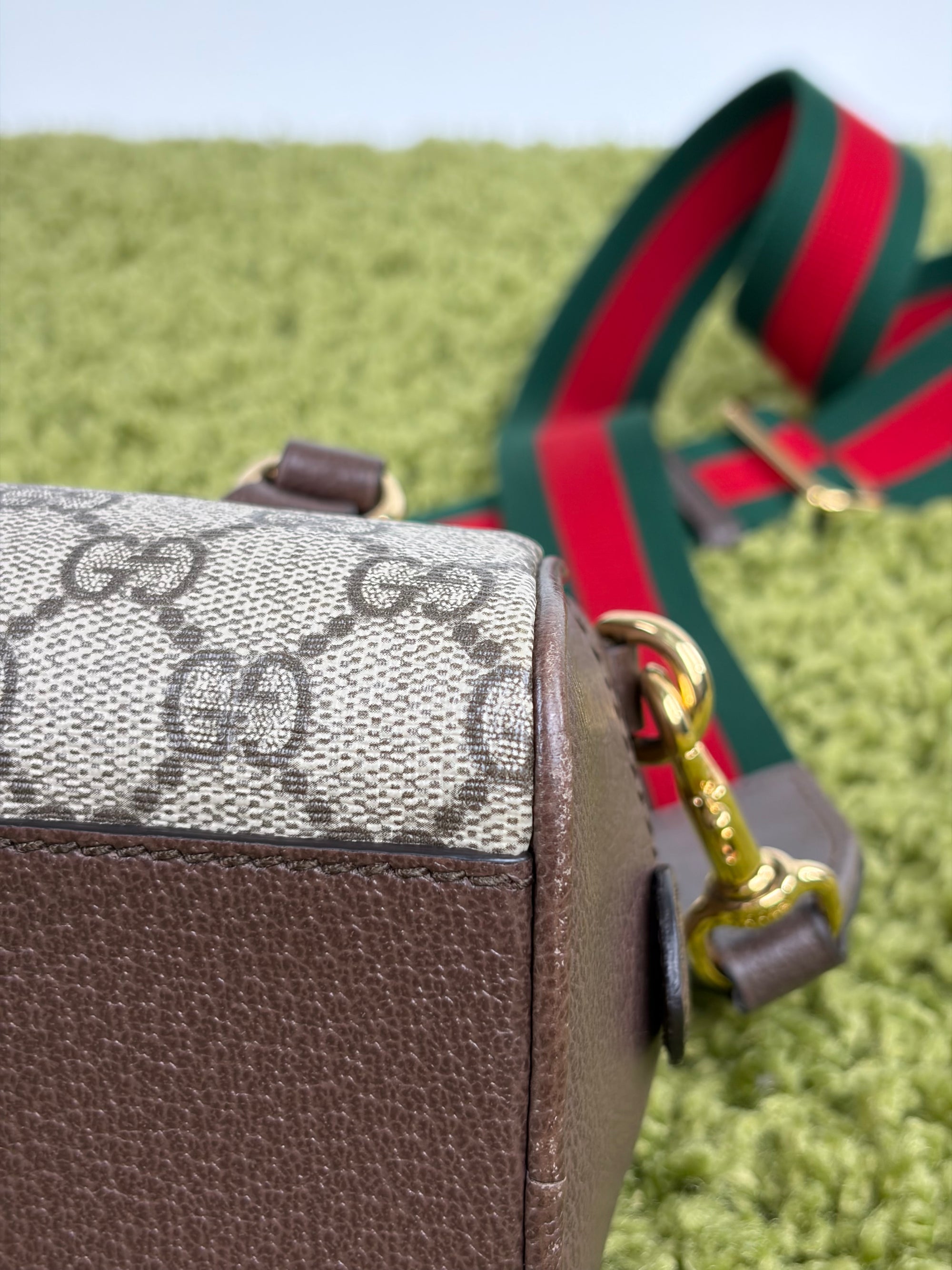 Borsa Gucci marrone beige e marrone