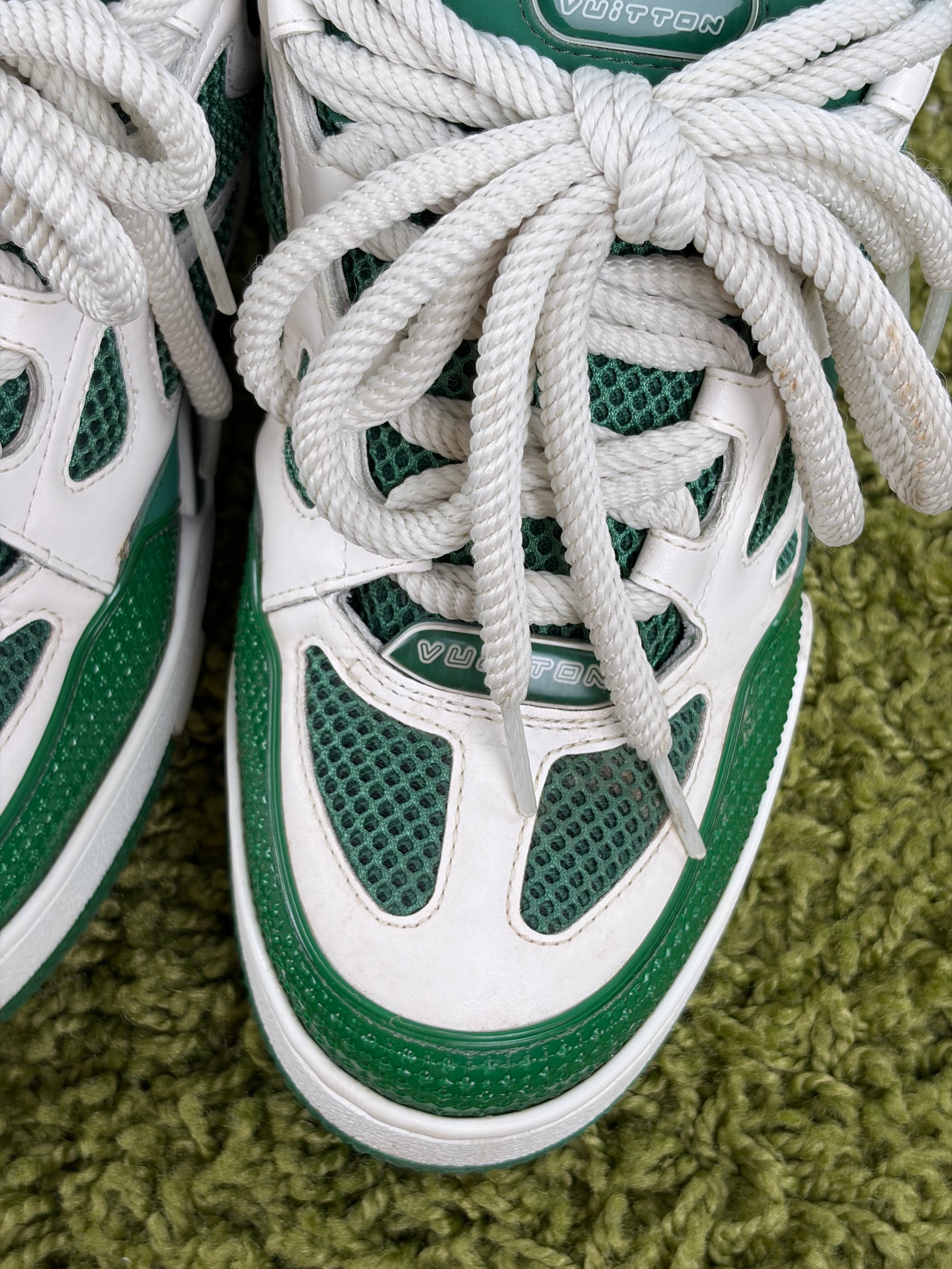 Louis vuitton skate Size 7=41 calza 42 verde e bianca