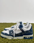 Louis vuitton trainer Size 8=42 calza 43 blu e bianca