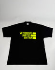 T-Shirt Vetements S veste L