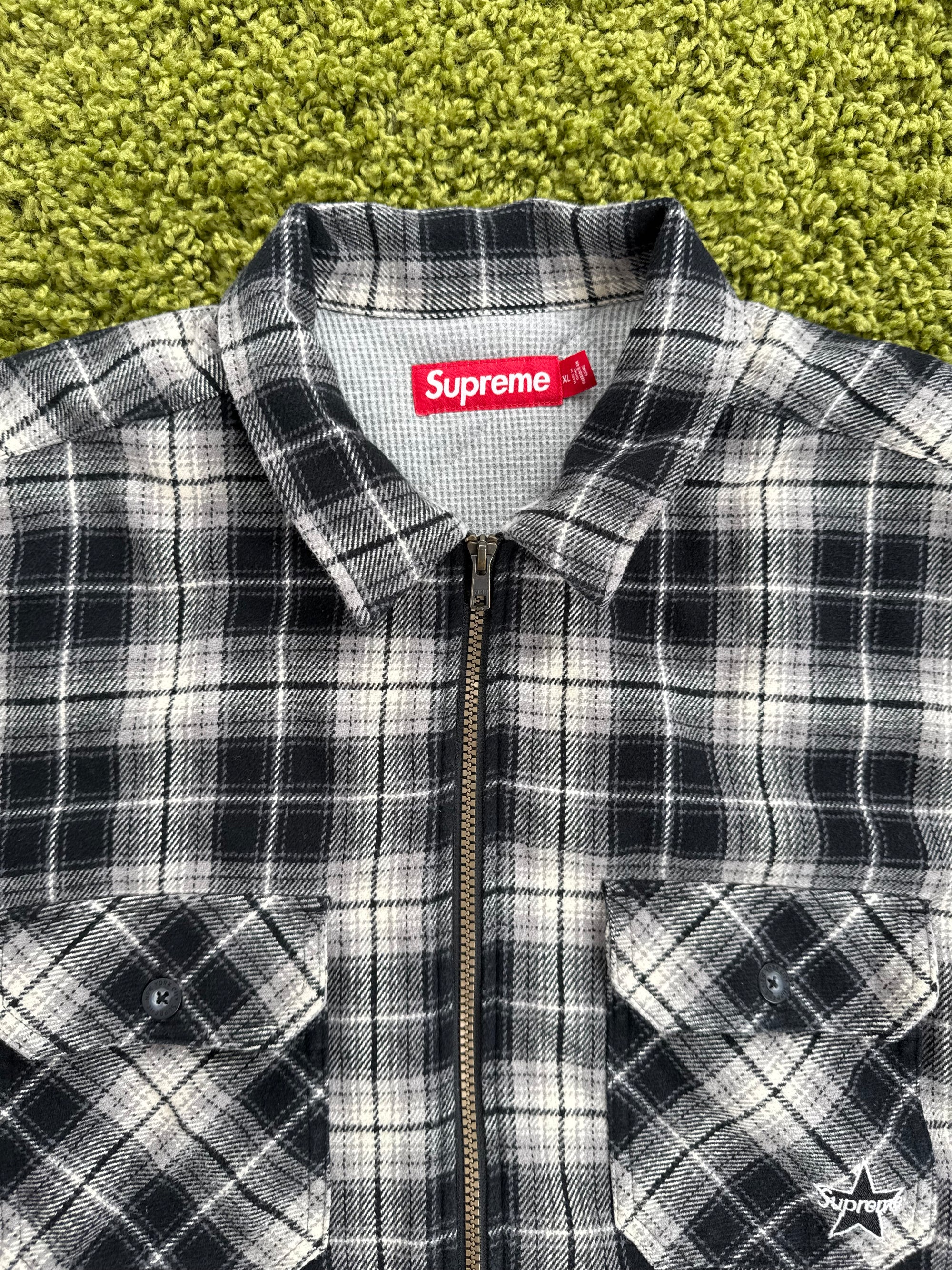 Giacca Supreme Bianca Nera XL