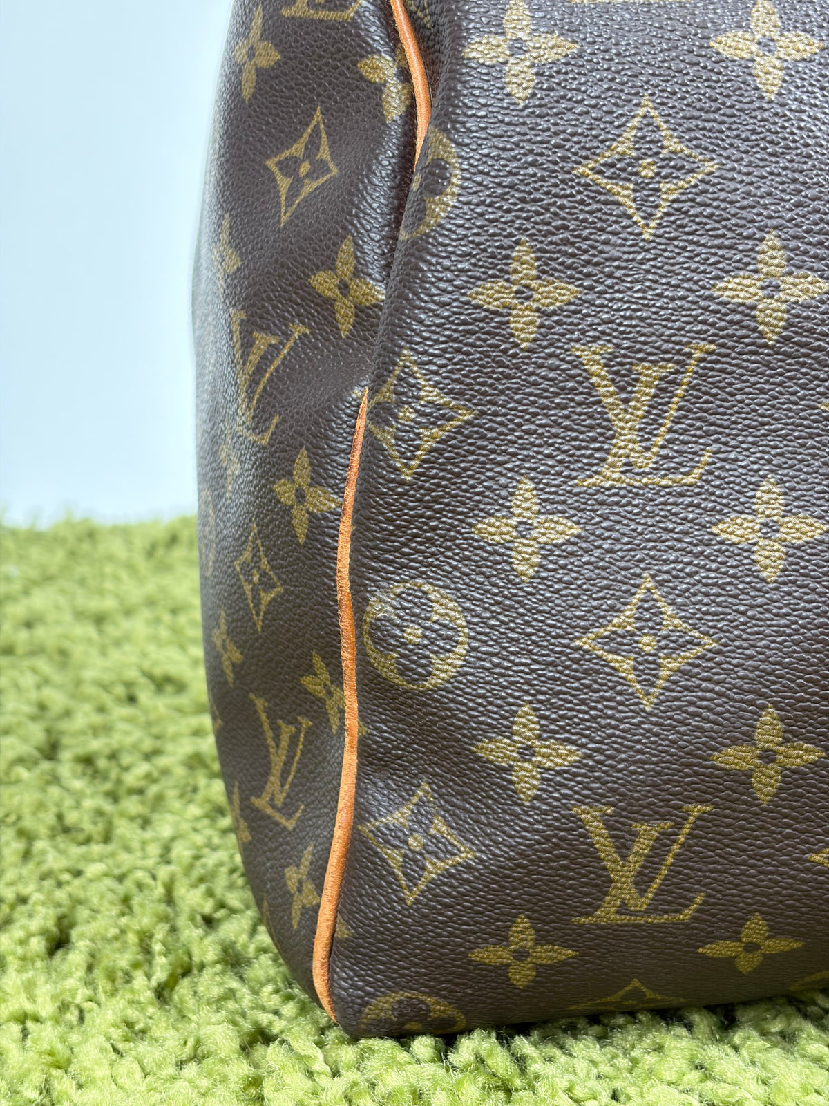 Borsone da viaggio Keepal Louis Vuitton Marrone