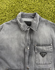 Completo Prada In Denim Grigio Giacca XL Jeans 52