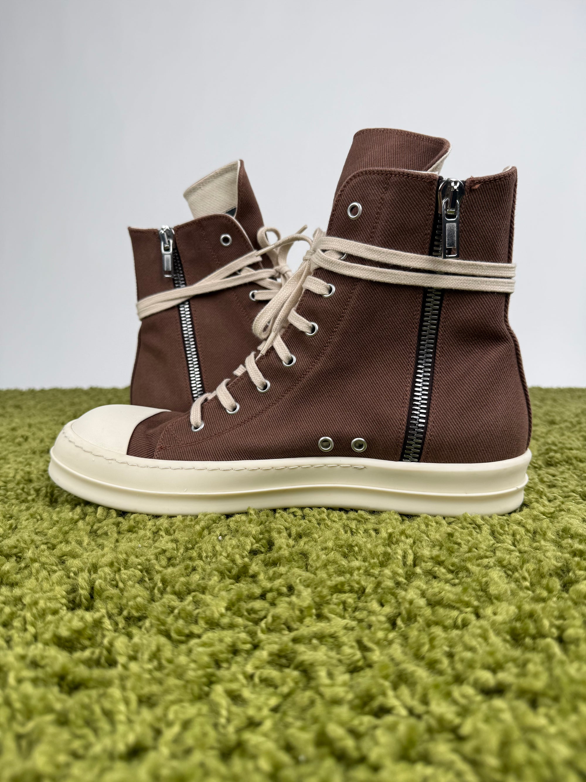 Rick Owens Ramones DRKSHDW marrone 44