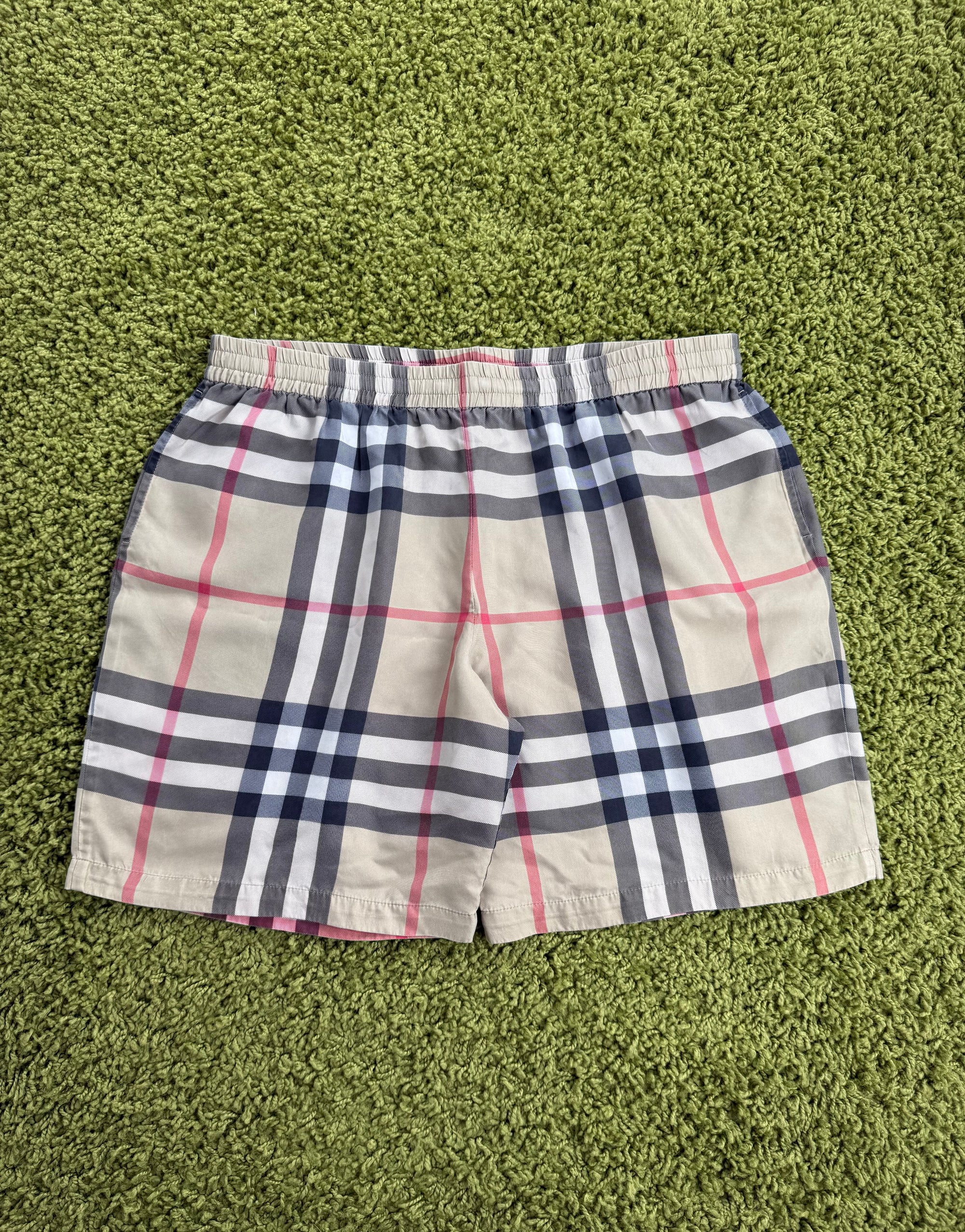 Pantaloncino a quadri Burberry Beige XL
