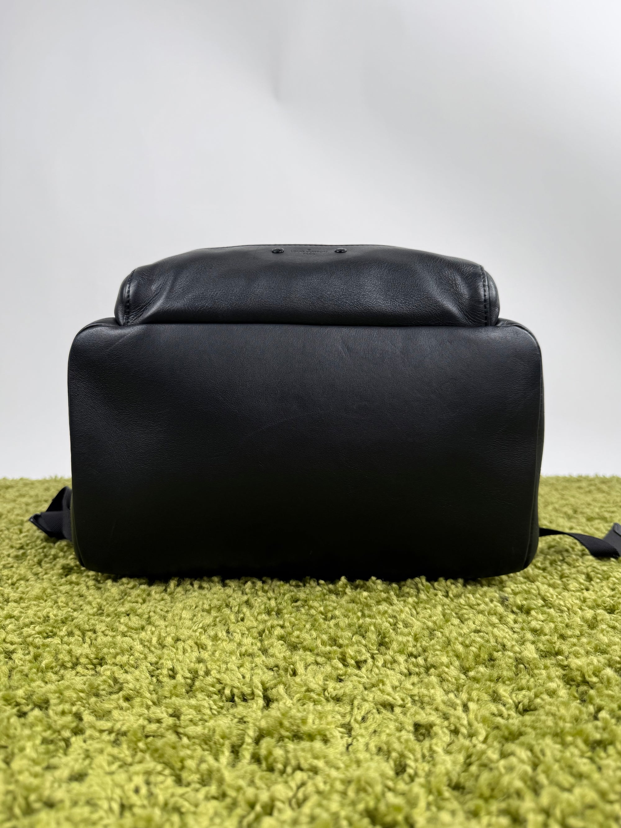 Zaino Louis Vuitton Racer in pelle Nera Monogram