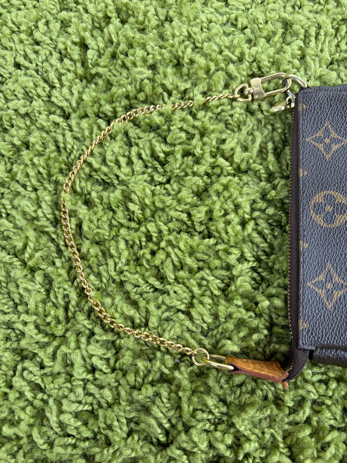 Mini Borsa Louis Vuitton Marrone